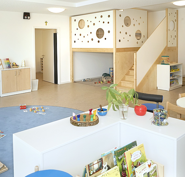 Rundgang, Kita Pusteblume in Altusried